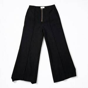 Wilfred (Aritzia) Wide Leg Pleated Dress Pants – Navy Blue, Size 6